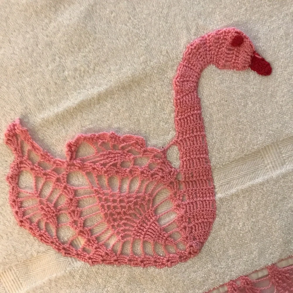 Handmade vintage towel